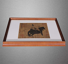 宁夏书画装裱配框服务案例