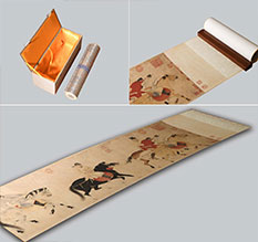 宁夏馆藏书画复制博物馆书画复制服务